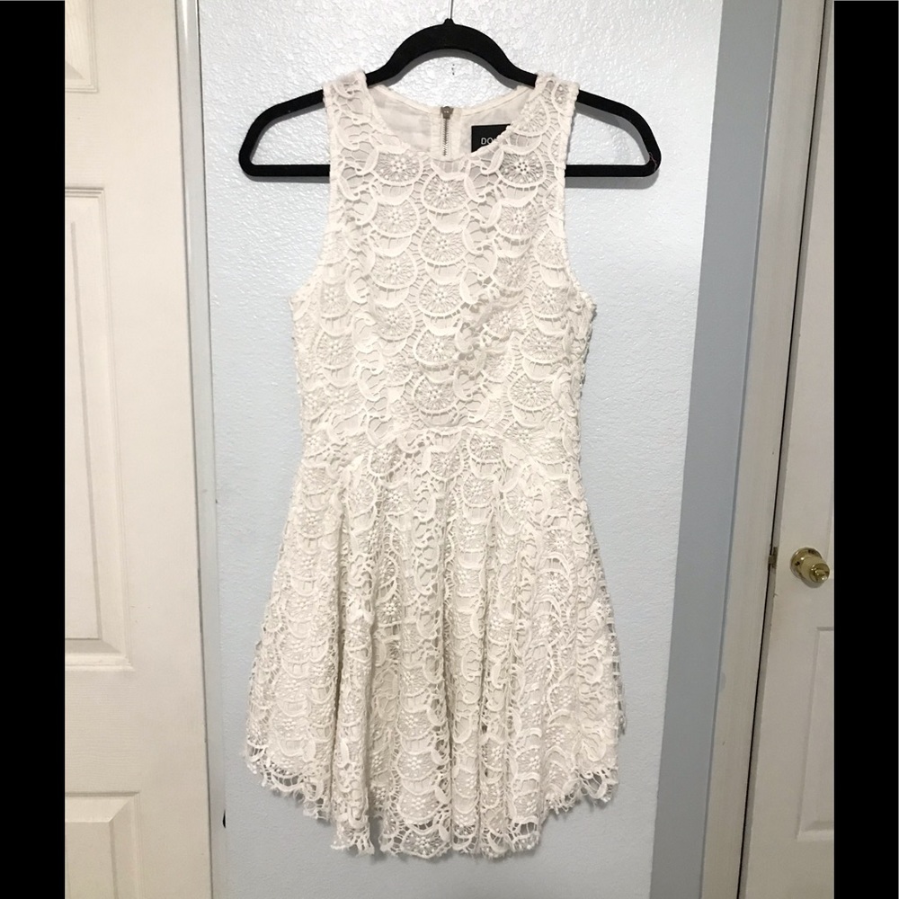 Do + Be white lace dress
